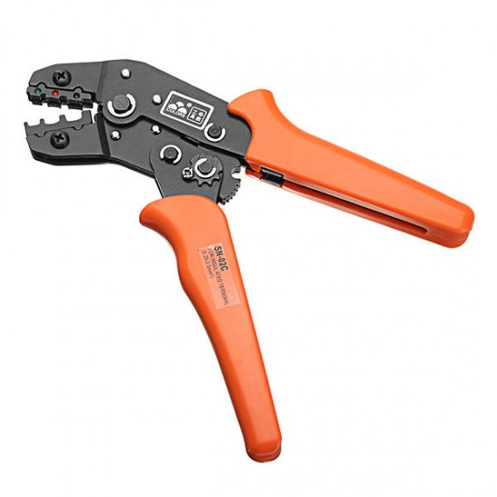 SN-02C 0.25-2.5mm Crimping Press Pliers Wire Stripper Portable Crimper Cables Terminal Tube Self-Adjusting