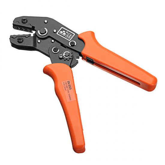 SN-0325 0.75-2.5mm2 18-13AWG Crimping Press Pliers Wire Stripper Portable Crimper Cables Terminal Tube Self-Adjusting SN-0325 0.75-2.5mm2 18-13AWG Crimping Press Pliers Wire Stripper Portable Crimper Cables Terminal Tube Self-Adjusting