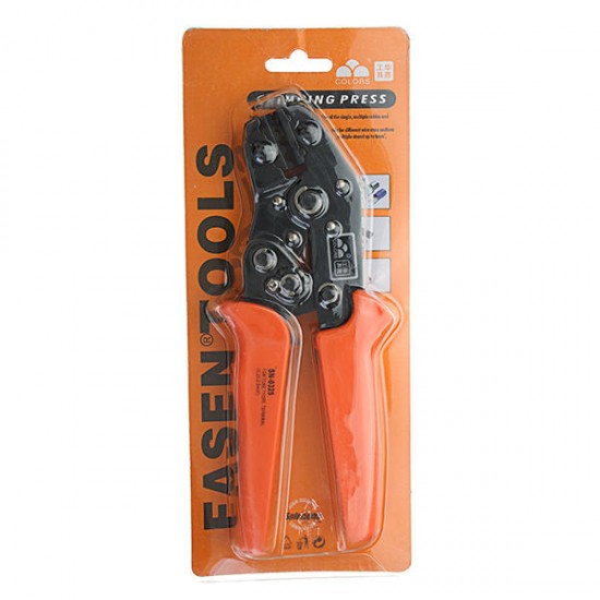 SN-0325 0.75-2.5mm2 18-13AWG Crimping Press Pliers Wire Stripper Portable Crimper Cables Terminal Tube Self-Adjusting SN-0325 0.75-2.5mm2 18-13AWG Crimping Press Pliers Wire Stripper Portable Crimper Cables Terminal Tube Self-Adjusting