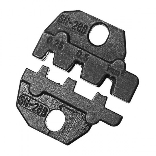SN-28B Die Sets for SN Crimping Plier Series Hand Crimping Tool 0.25-1mm2 28-18AWG SN-28B Die Sets for SN Crimping Plier Series Hand Crimping Tool 0.25-1mm2 28-18AWG