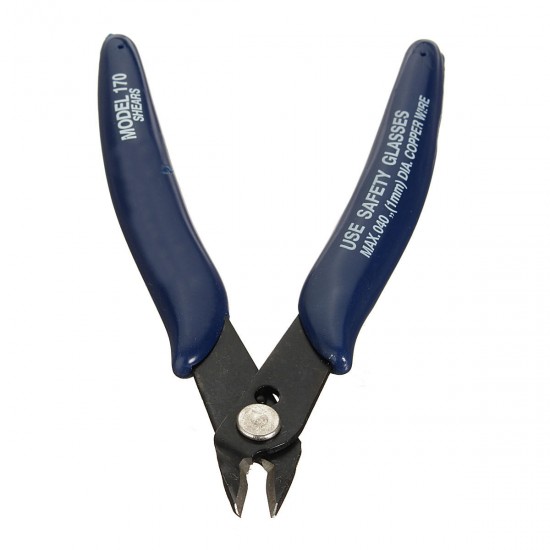 Ctrical Wire Cable Cutters Cutting Side Snips Flush Pliers + BK-108 Ergonomic Professional Stainless Steel Precision Mini Pliers Long Nose Pliers