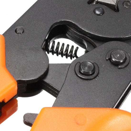 23AWG to 10AWG Self Adjusting Ratcheting Ferrule Crimper Plier Tool with 800pcs Connector Terminal