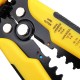 Multifunctional Yellow Automatic Wire Stripper Crimping Plier Terminal Tool for Cutting Stripping Wire Cable Multifunctional Yellow Automatic Wire Stripper Crimping Plier Terminal Tool for Cutting Stripping Wire Cable