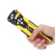 Multifunctional Yellow Automatic Wire Stripper Crimping Plier Terminal Tool for Cutting Stripping Wire Cable