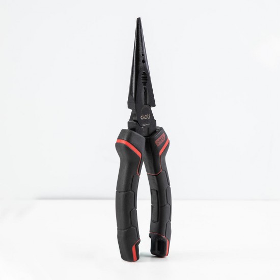 DL0104 Capable Needle-Nose Pliers Non-Slip Diagonal Long Nose Pliers Needle Pliers Electrical Wire Chrome Vanadium Black Red Bent Hand Tool from DL0104 Capable Needle-Nose Pliers Non-Slip Diagonal Long Nose Pliers Needle Pliers Electrical Wire Chrome Vanadium Black Red Bent Hand Tool from
