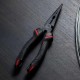 DL0104 Capable Needle-Nose Pliers Non-Slip Diagonal Long Nose Pliers Needle Pliers Electrical Wire Chrome Vanadium Black Red Bent Hand Tool from DL0104 Capable Needle-Nose Pliers Non-Slip Diagonal Long Nose Pliers Needle Pliers Electrical Wire Chrome Vanadium Black Red Bent Hand Tool from