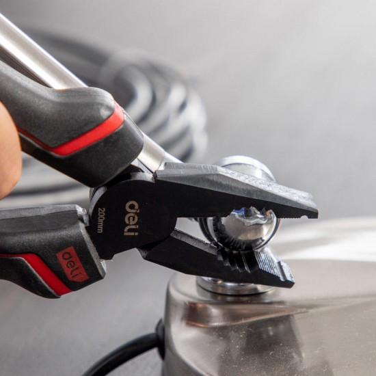 DL0104 Wire Pliers Black Red Wire Stripper Plier Decrustation Pliers Wire and Cable Stripping CR-V Electrician Cutting Hand Tools from DL0104 Wire Pliers Black Red Wire Stripper Plier Decrustation Pliers Wire and Cable Stripping CR-V Electrician Cutting Hand Tools from