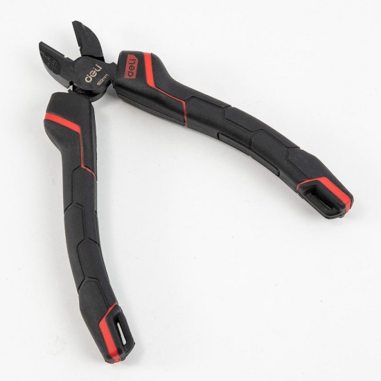 DL0204 Right-Hand Side Diagonal Nose Pliers Cutting Nippers Pliers Jewelry Hand Tool Anti-slip Insulation Rubber Mini Pliers