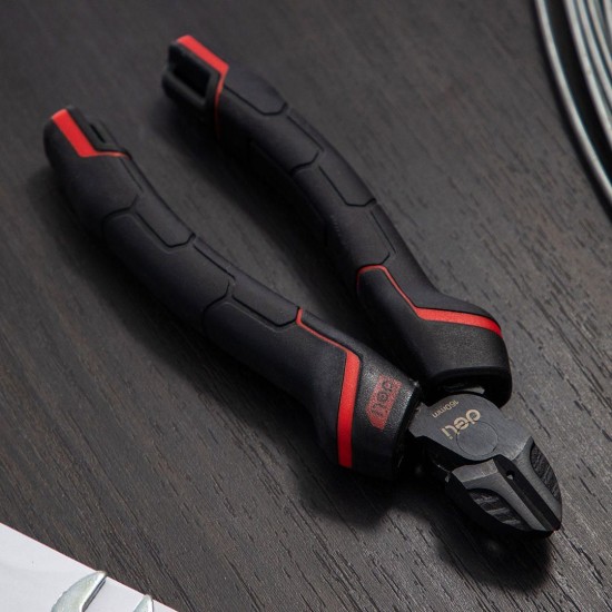 DL0204 Right-Hand Side Diagonal Nose Pliers Cutting Nippers Pliers Jewelry Hand Tool Anti-slip Insulation Rubber Mini Pliers DL0204 Right-Hand Side Diagonal Nose Pliers Cutting Nippers Pliers Jewelry Hand Tool Anti-slip Insulation Rubber Mini Pliers
