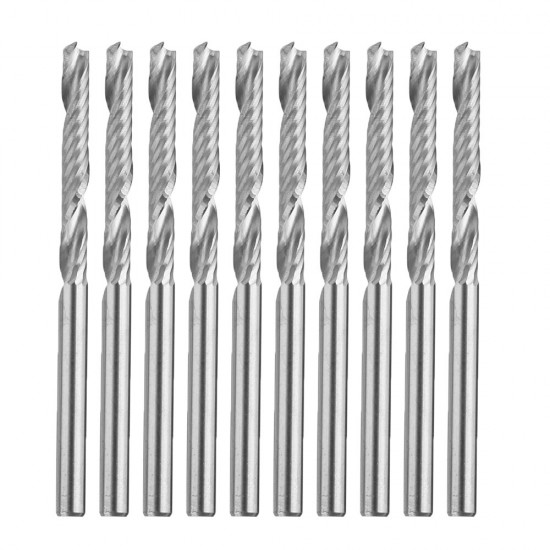 3.175mm Shank 25mm Single Flute End Mill Milling Cutter 3.175mm Shank 25mm Single Flute End Mill Milling Cutter