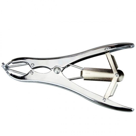 Elastrator Clamps Pliers Elastrator Castration Tail Clamp with 100 Bands