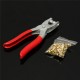 Pliers Setter With 100pcs Grommet For Bags Leather Belt