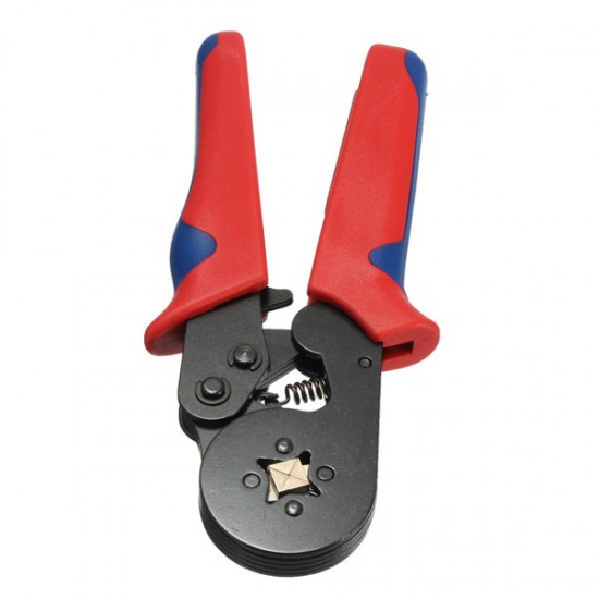 HSC8 6-4A AWG23-10 Wire Stripper Self Adjusting Crimping Plier Ratcheting Ferrule Crimper Tool HSC8 6-4A AWG23-10 Wire Stripper Self Adjusting Crimping Plier Ratcheting Ferrule Crimper Tool