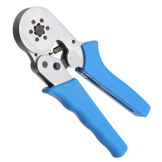 HSC8 6-6 0.25-6.0mm² Crimping Tools Self-adjustable Ratcheting Ferrule Wire Crimper Plier