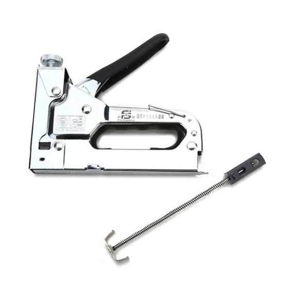 Heavy Duty Rapid Upholstery Hand Tool Nail Staple Gun Stapler for Wood Furniture Door with 800 Nails