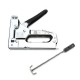 Heavy Duty Rapid Upholstery Hand Tool Nail Staple Gun Stapler for Wood Furniture Door with 800 Nails