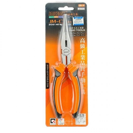 JM-CT1-4 8 Inch Sharp-nose Pliers Long Nose Pliers needle nose Pliers