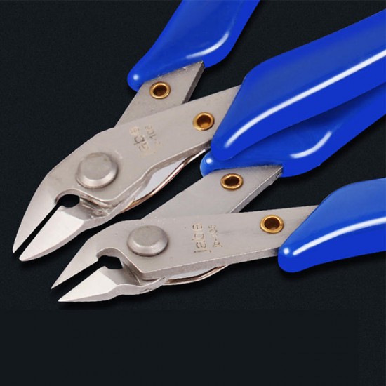 JB105/JB106 With Long Electronic Clippers Mini Diagonal Pliers Electrical Maintenance Model Plastic Pliers Oblique Nose Pliers