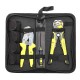 JX-D4301 Wire Crimpers Engineering Ratcheting Terminal Crimping Pliers Tool Set