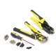 JX-D4301 Wire Crimpers Engineering Ratcheting Terminal Crimping Pliers Tool Set