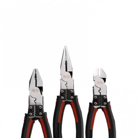 Needle-nose Pliers Pliers Tool Multifunctional Household 8 Inch Oblique Mouth Vise Wire Stripper Plier Needle-nose Pliers Pliers Tool Multifunctional Household 8 Inch Oblique Mouth Vise Wire Stripper Plier