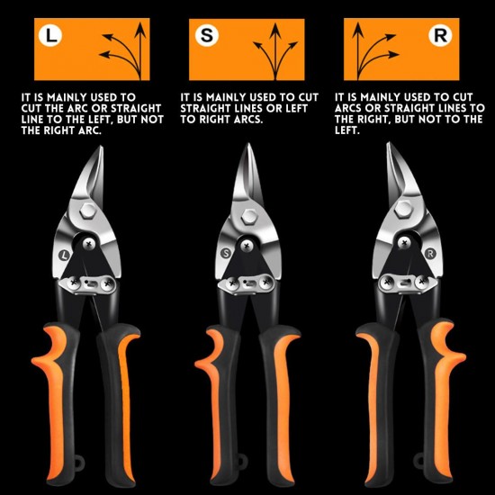 Multifunctional Cutter Aviation Shear Aluminum Buckle Scissors Left Right Straight Cut Multifunctional Cutter Aviation Shear Aluminum Buckle Scissors Left Right Straight Cut