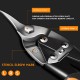 Multifunctional Cutter Aviation Shear Aluminum Buckle Scissors Left Right Straight Cut