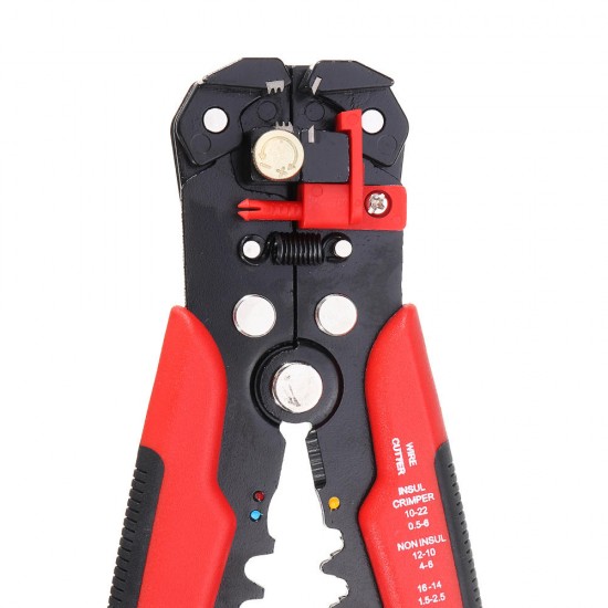 Multifunctional Stripping Tool Automatic Adjusting Wire Stripper Crimping Plier Terminal 0.2-6.0mm² 24-10AWG