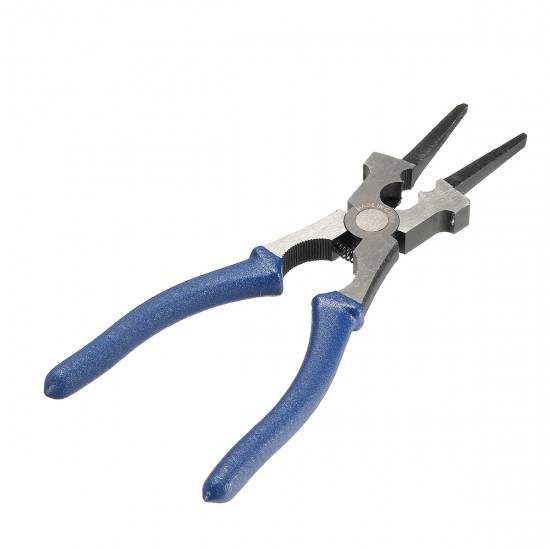 Multipurpose Flat Mouth MIG Welding Plier Tool Spring Loaded Insulated Handle