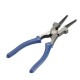 Multipurpose Flat Mouth MIG Welding Plier Tool Spring Loaded Insulated Handle