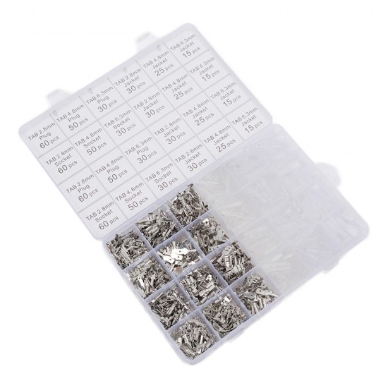 JX-1601-08T AWG20-10 Crimper Plier Wire Engineering Ratchet Crimping Pliers Hand Tools with 840Pcs Terminals JX-1601-08T AWG20-10 Crimper Plier Wire Engineering Ratchet Crimping Pliers Hand Tools with 840Pcs Terminals