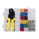 JX-D4T 4 in 1 AWG20-10 Crimper Plier Wire Crimper Tools Kit Ratchet Plier Hand Tools with 850Pcs Terminals JX-D4T 4 in 1 AWG20-10 Crimper Plier Wire Crimper Tools Kit Ratchet Plier Hand Tools with 850Pcs Terminals