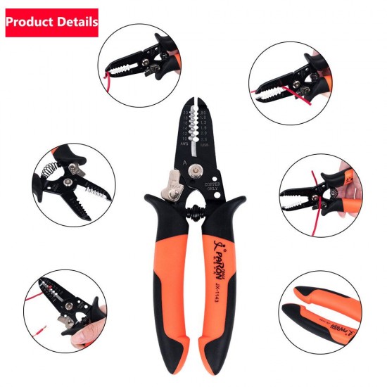 Jx-1143 Fine Grinding Scissor Stripping Pliers Paron Crimping Tool Wire Strippers Jx-1143 Fine Grinding Scissor Stripping Pliers Paron Crimping Tool Wire Strippers