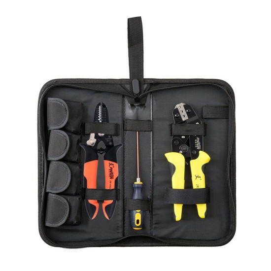 Jx-d4143 Multi-functional Four-in-one Line Pressing Suit Easy Carrying Terminals Pliers Kit