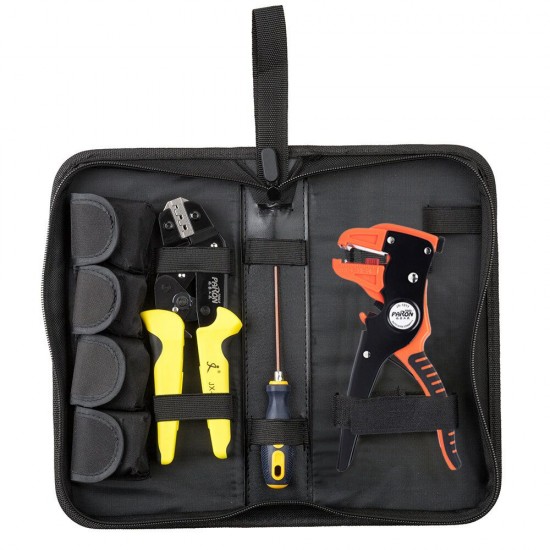 Jx-d4311 Multi-functional Four-in-one Wire Pressing Set Terminals Pliers Kit Easy Carrying