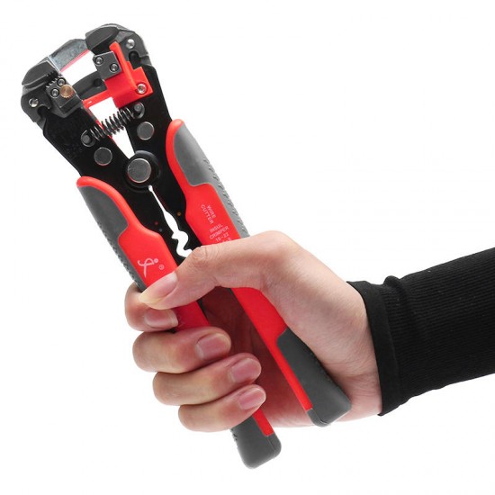 JX-1301 Multifunctional Wire Strippers Terminals Crimping Tool Pliers Orange JX-1301 Multifunctional Wire Strippers Terminals Crimping Tool Pliers Orange