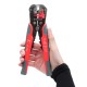 JX-1301 Multifunctional Wire Strippers Terminals Crimping Tool Pliers Orange JX-1301 Multifunctional Wire Strippers Terminals Crimping Tool Pliers Orange