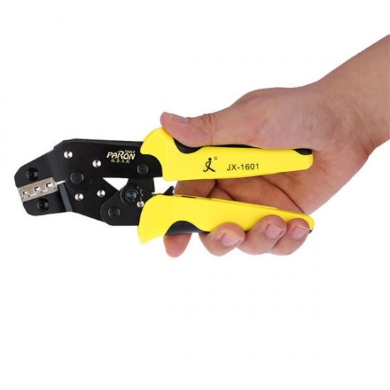 JX-1601-08 Multifunctional Ratchet Crimping Tool 26-16 AWG Terminals Pliers