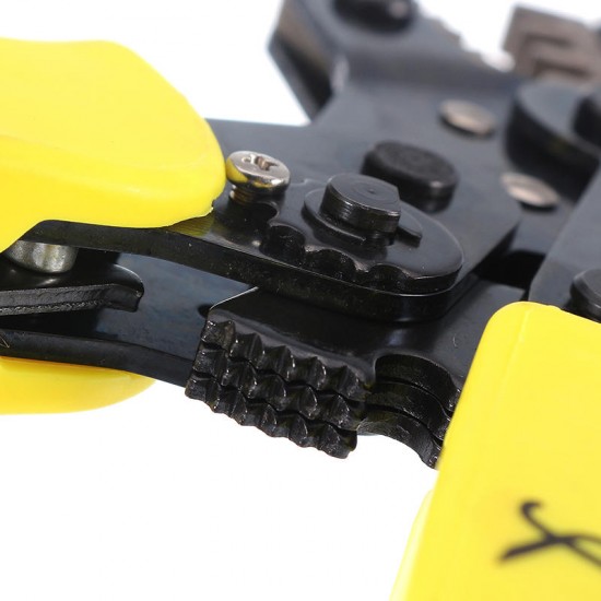 JX-1601-2546 Multifunctional Ratchet Crimping Tool AWG14-10 Terminals Pliers JX-1601-2546 Multifunctional Ratchet Crimping Tool AWG14-10 Terminals Pliers