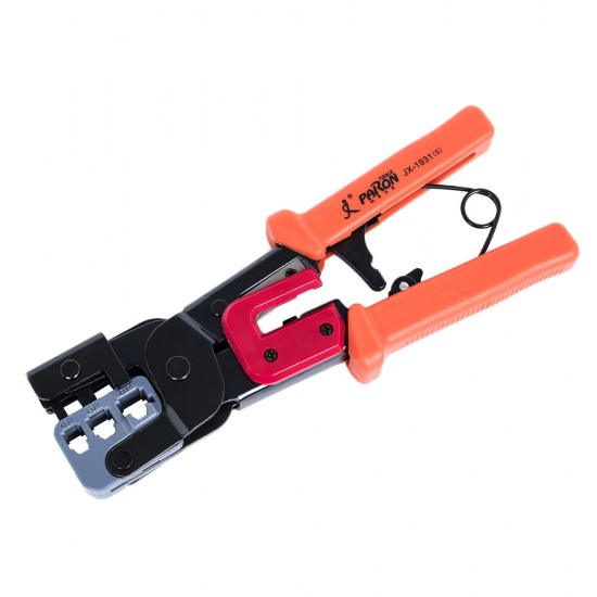 JX-1931S Multifunctional Ratchet Crimping Tool Terminals Pliers Hand Tool Aplication For 4,6,8 Poles Modular Connector RJ45.RJ22,RJ11,RJ12