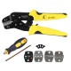 JX-D5 Multifunctional Ratchet Crimping Tool Wire Strippers Terminals Pliers Kit