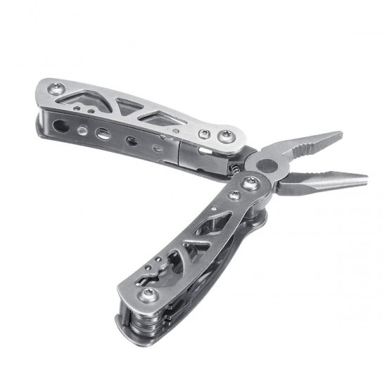 Portable Stainless Steel Combination Pliers Survival Plier Fold Pocket Screwdriver Multi Tool Portable Stainless Steel Combination Pliers Survival Plier Fold Pocket Screwdriver Multi Tool