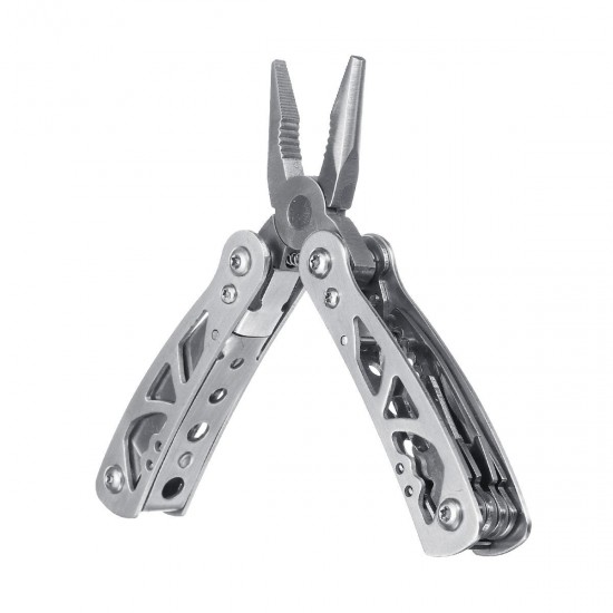 Portable Stainless Steel Combination Pliers Survival Plier Fold Pocket Screwdriver Multi Tool Portable Stainless Steel Combination Pliers Survival Plier Fold Pocket Screwdriver Multi Tool
