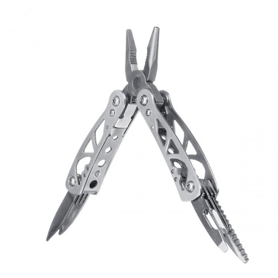 Portable Stainless Steel Combination Pliers Survival Plier Fold Pocket Screwdriver Multi Tool