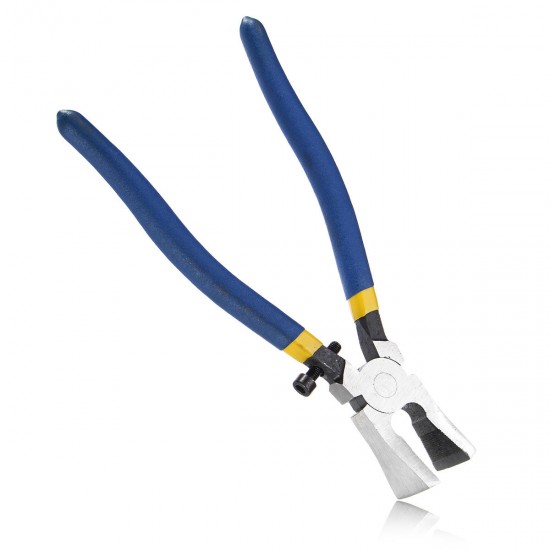 Professional Stained Glass Tool Kit Breaking Grozer Pliers Fanout Curved Jaw for Stained Glass Work Professional Stained Glass Tool Kit Breaking Grozer Pliers Fanout Curved Jaw for Stained Glass Work