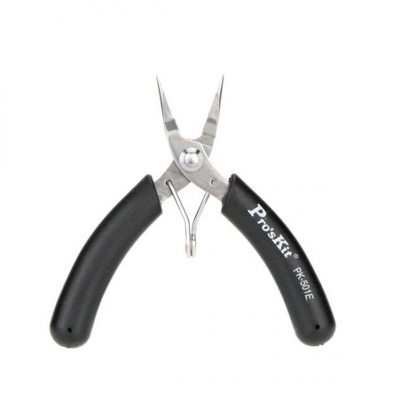 1PK-501E Anti-corrosion Long Nose Plier Stainless Steel Mini Practical Needle Nose Pliers 1PK-501E Anti-corrosion Long Nose Plier Stainless Steel Mini Practical Needle Nose Pliers
