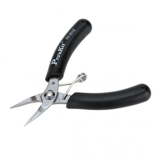 1PK-501E Anti-corrosion Long Nose Plier Stainless Steel Mini Practical Needle Nose Pliers 1PK-501E Anti-corrosion Long Nose Plier Stainless Steel Mini Practical Needle Nose Pliers