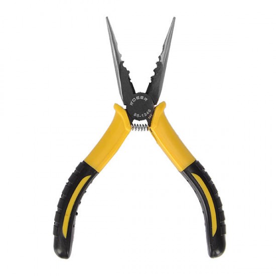 86-1346 6inch Japanese Style Handle Multipurpose Long Nose Pliers Network Tool