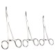 Self Locking Stainless Steel Straight Curved Forceps Nursing 12.5/14/16cm Self Locking Stainless Steel Straight Curved Forceps Nursing 12.5/14/16cm