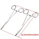 Self Locking Stainless Steel Straight Curved Forceps Nursing 12.5/14/16cm Self Locking Stainless Steel Straight Curved Forceps Nursing 12.5/14/16cm
